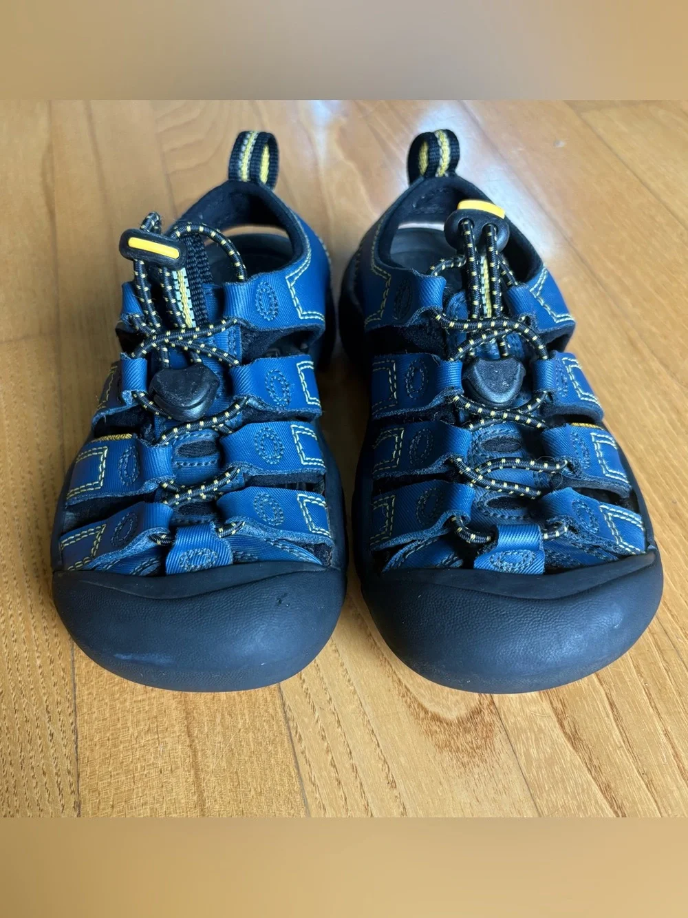 Keen Newport H2 Hiking Sandals Toddler Boys Water Sport Blue Shoes Kids Sz 11